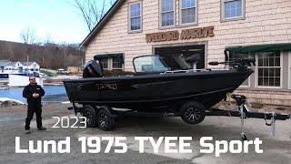 2023 Lund 1975 Tyee Sport  Woodard Marine [upl. by Kcirej]