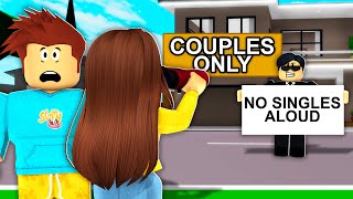 Poke and I Found A COUPLES ONLY House Roblox Brookhaven [upl. by Hartmann]