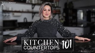 How to Choose the Best Kitchen Countertops for your Home Pros and Cons [upl. by Oinotnaesoj]