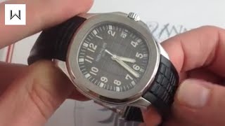 Patek Philippe Aquanaut 5167 Luxury Watch Review [upl. by Biddie959]