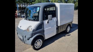 Aixam Mega 600 Electric Van  NOW SOLD VIA ONLINE AUCTION ramcouk [upl. by Dygal]