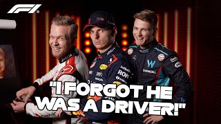 F1 Drivers as Babies  Grill The Grid 2023  Episode 5 [upl. by Eserrehs]