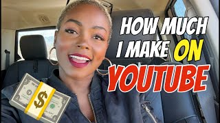 HOW MUCH DO I MAKE ON YOUTUBE THROUGH GOOGLE ADSENSE HOW MUCH I MADE SINCE LIFETIME OF MY CHANNEL [upl. by Garzon]