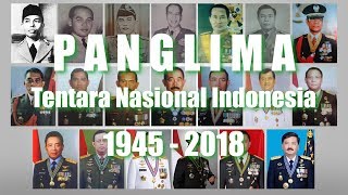 Panglima TNI ABRI 1945 2018 [upl. by Tasia176]