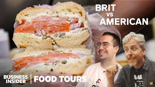 Finding The Best Bagel in New York  Food Tours  Insider Food [upl. by Annaig187]