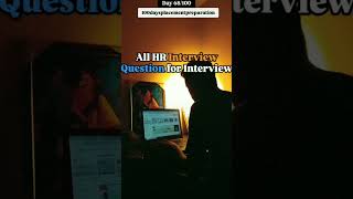 All HR Interview Question For Interview  jobsearch hr interview shorts shortvideo viralvideo [upl. by Thgiled82]