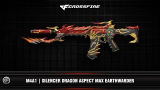 CF  M4A1  Silencer Dragon Aspect Max Earth Warder VIP  AI support [upl. by Odey]