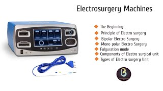 Electrosurgery Unit  Electrosurgical generator  Biomedical Engineers [upl. by Marlena110]