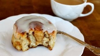 Breakfast Recipe Homemade Cinnamon Buns by CookingForBimboscom [upl. by Niraa]