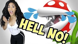 PIRANHA PLANT IN SUPER SMASH BROS ULTIMATE FULL REACTION [upl. by Alad]