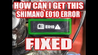 E010 Shimano Errors Is there a fix well yes there is but it could be expensive [upl. by Aenit989]