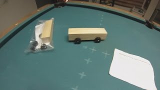 Building The Pine Wood Derby Cars [upl. by Ydarg]