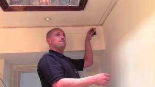 Plaster Coving Installation  How to Measure up a Cornice [upl. by Solley]