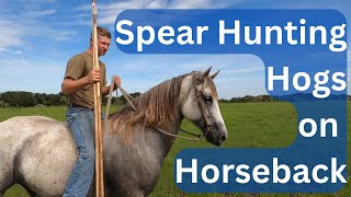 Spear Hunting Hogs on Horseback [upl. by Renny]