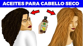 6 MEJORES ACEITES PARA CABELLO SECO y Maltratado 💜 TRATAMIENTO CASERO PARA UN PELO LARGO Y SANO [upl. by Elleinnod332]