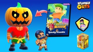 Skin gratis  Evento SPOOKY STUMBLE 😎 stumbleguys videogames gameplay [upl. by Eidnalem]