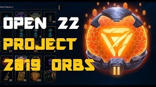 LOL  open 22 PROJECT 2019 ORBS  11 HEXTECH CHESTS [upl. by Dajma]