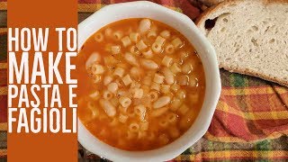 How to make Pasta Fagioli  Cara Di Falco  Caras Cucina [upl. by Arie629]