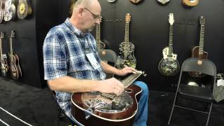 NAMM 2014 Tim Scheerhorn Mahogany Demo [upl. by Enetsirk]