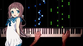 Nagi No Asukara Op 2 Piano Arr Animenz Ebb and Flow [upl. by Thorstein]