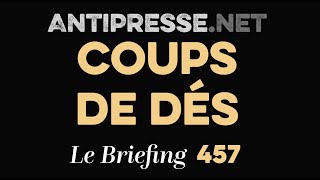 COUPS DE DÉS 3082024 — Le briefing avec Slobodan Despot [upl. by Merta]