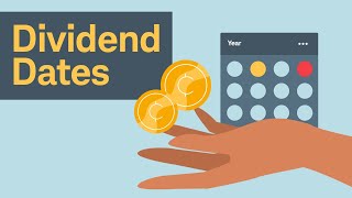 Dividend Dates Explained [upl. by Zenia]