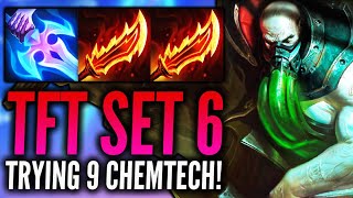 TFT SET 6 FIRST LOOK 9 CHEMTECH URGOT VS 8 ACADEMY LUX TFT SET 6 PLAYTEST [upl. by Studner753]