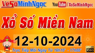 XSMN Minh Ngọc  Trực tiếp Xổ Số Miền Nam  KQXS Miền Nam ngày 12102024 KQXS Hôm Nay XSTT XSKT [upl. by Akla]