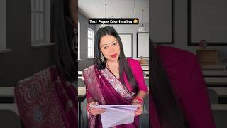 Exam Paper Distribution  SCHOOL Days 😂 comedy funny youtubeshorts school viral [upl. by Broek]