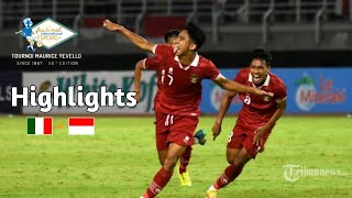 italy vs Indonesia Full Highlights Tournoi Maurice Revello 2024 [upl. by Maller]