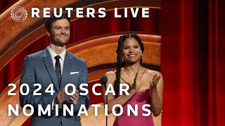 LIVE 2024 Oscar nominations [upl. by Arramat]