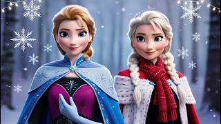 Frozen Christmas Magic 🎄❄️  Princess Elsa Anna amp the Enchanted Winter Wonderland  Halon Elsa [upl. by Analart]