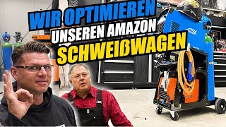 AMAZON 50 € BILLIG Wagen wird zum ULTIMATIVEN ￼Werkstattwagen  Igor Welder [upl. by Levenson]