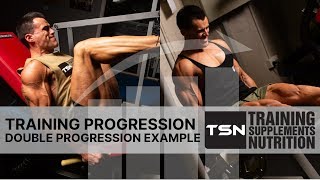 DOUBLE PROGRESSION EXAMPLE  TOTAL SPORTS NUTRITION TSN [upl. by Ttereve]