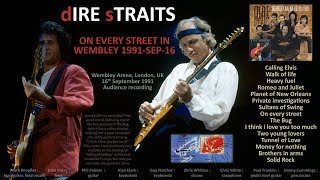 Dire Straits  1991SEP16  LIVE in Wembley London audio only [upl. by Zoellick]