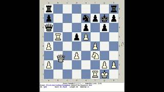 Jones Gawain C vs Valentini Luca  Italy Chess U16 2002 Cortina dAmpezzo [upl. by Dace]