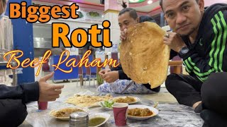 Biggest ROTI with Beef Laham In Saudi Arabia [upl. by Asli19]