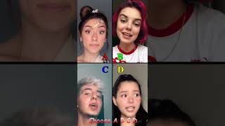 You Choose ABC or D ytshorts duet kikakim abcd funny abcddance comedy memes makeup [upl. by Nicodemus]