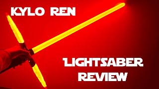 Kylo Ren Neopixel Lightsaber Review Ally Sabers Xenopixel [upl. by Jarrell]