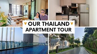 Our Thailand Apartment Tour  Studio Apartment in Bangkok Thailand  Bangkok Digital Nomad Condo [upl. by Haman]