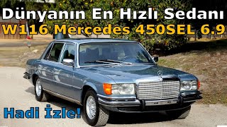 W116 MERCEDESBENZ 450SEL 69 TÜM ÖZELLİKLERİ [upl. by Snider]