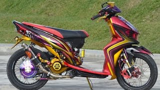 Motor Trend Modifikasi  Video Modifikasi Motor Yamaha Mio Soul GT Jarijari Terbaru [upl. by Ogu]