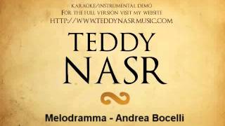 Instrumental  Karaoke  Melodramma  Teddy NASR [upl. by Learrsi492]