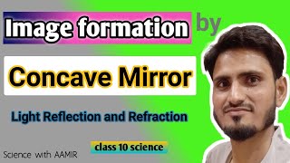 image formation by concave mirror [upl. by Solotsopa]