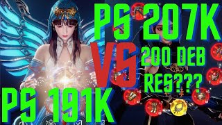 MIR4 TAOIST PVP  DEBILITATION RES VS DEBILITATION RES PS 191K VS PS 207K WITH LEGENDARY NECKLACE [upl. by Anoif]