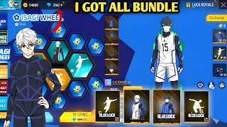 I GOT NEW BLUE LOCK BUNDLE ONLY 3K DAIMONDS 🤩🔥 freefire neweventfreefire [upl. by Gnaoh]