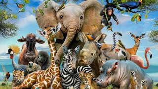 Classification of Animals 🐘🦓🐄🐎🐅🐆🐈‍⬛🐕🦧🐿🦢🪳🐌🪱🦔🦇🦒🐖 [upl. by Adnamaa774]