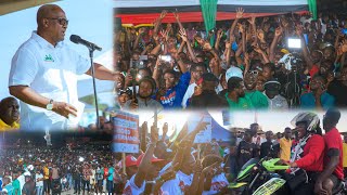 Heat at LapazAbeka As HE John MahamaBaba Sadiq Pulls Massive Crowd Campaigns To Win 2024 Election [upl. by Anirehc]