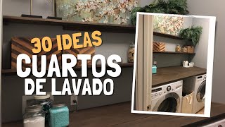 30 IDEAS PARA EL CUARTO DE LAVADO  Consejos y Sugerencias en Lavaderos [upl. by Suoirred]