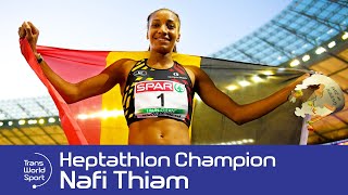 Nafi Thiam  Belgian Olympic Heptathlon Champion  Trans World Sport [upl. by Mcclure]